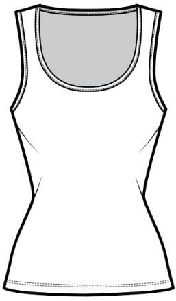 Geniş Askı Atlet-Body