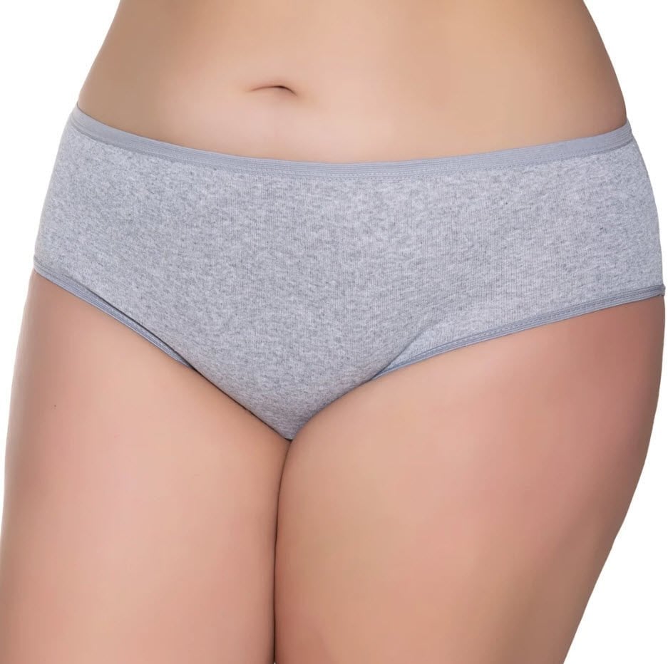 Sedef Yıldızı Kadın Ribana Bato Külot 1047 Siyah/Gri/Ten/Beyaz