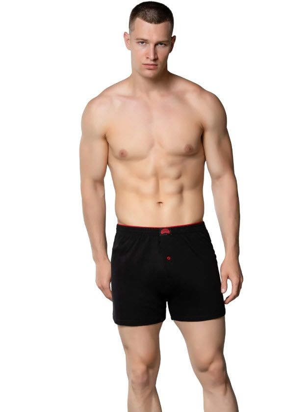 Gümüş Erkek Penye Havlu Bel Düz Boxer 4020