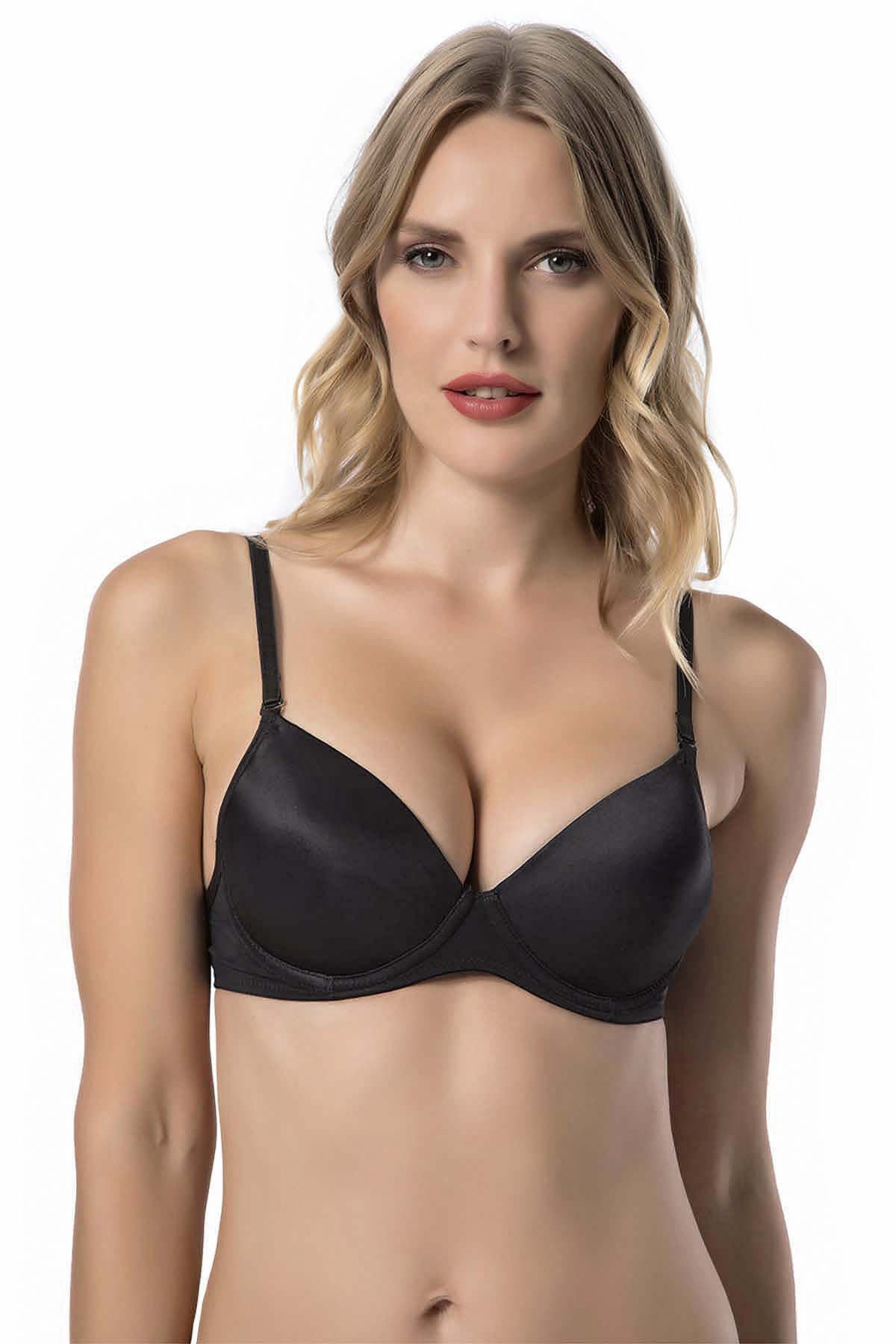 Le Jardin Destekli Basic Sütyen LJ-7080 SİYAH - 90