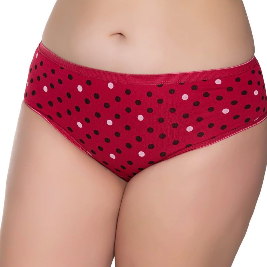 Sedef  Yıldızı Kadın Likralı Desenli Bato Külot 1059