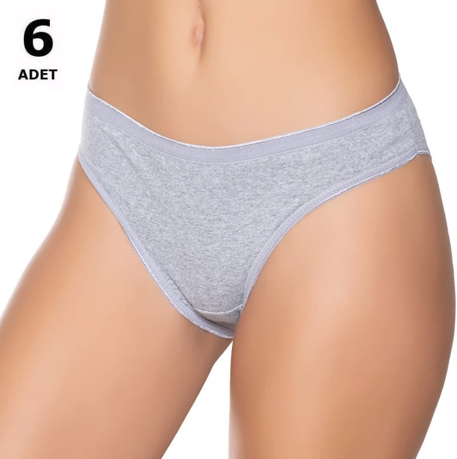 Sedef Yıldızı Kadın Likralı  Bikini 6' lı 1065