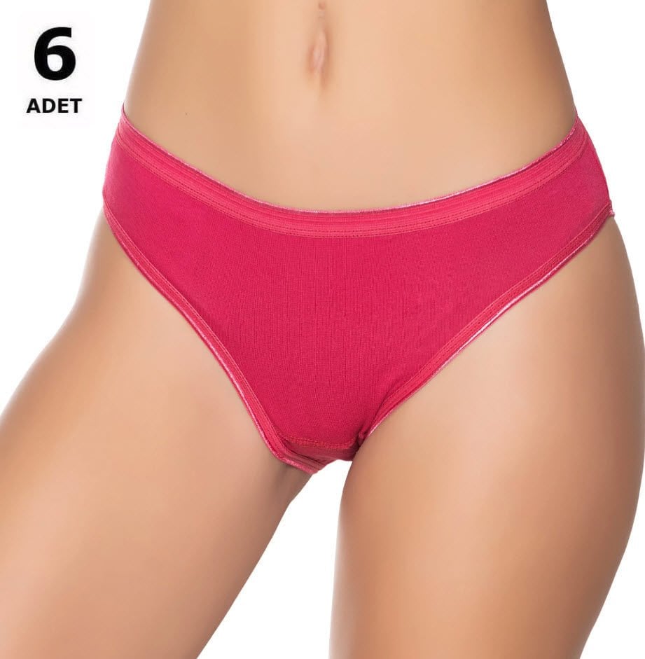 Sedef Yıldızı Kadın Likralı  Bikini 6' lı 1065