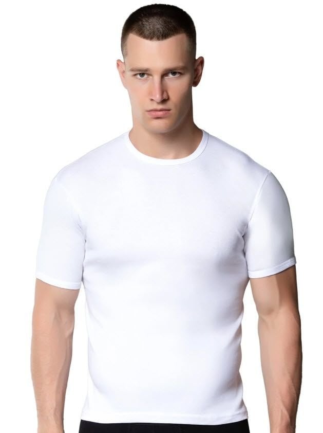 Gümüş Erkek Spor Kollu Fanila Beyaz/Siyah/Gri 4050