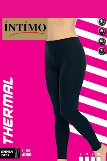 İntimo Kadın Termal Tayt Siyah