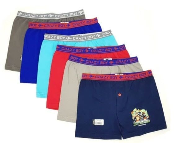 Tutku 0253 Erkek Çocuk Elastan Baskılı Boxer