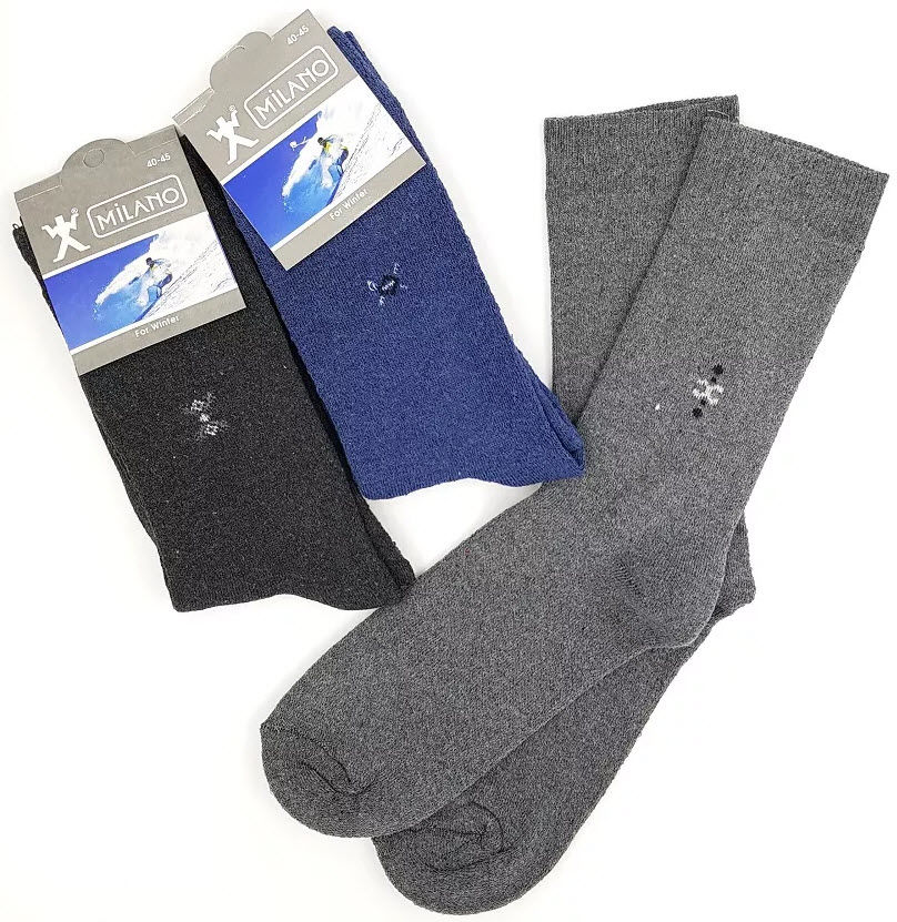 Milano Erkek Havlu Çorap 12'li