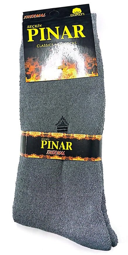 Pınar Erkek Termal Havlu Çorap 12' li