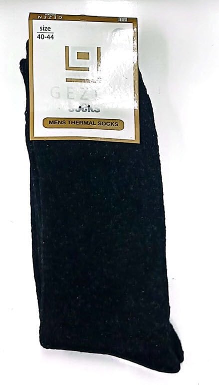 Gezen Lambswool Havlu Erkek Çorap 12'li