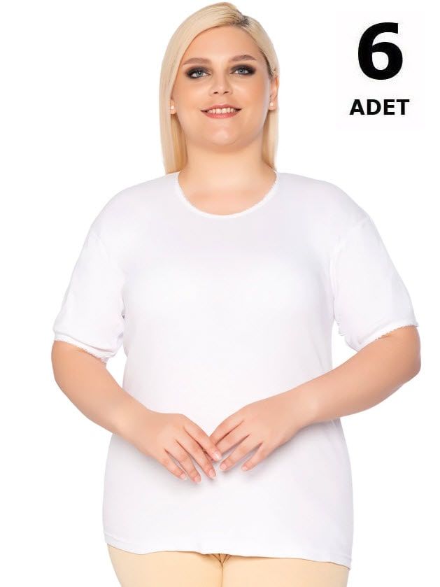 Gümüş Kadın Ribana Kollu Kaşkorse 6'lı 3013