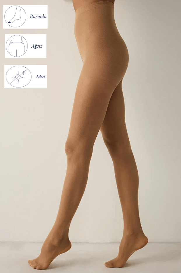 Penti Süper 15 den Külotlu Çorap/ Ten (57)