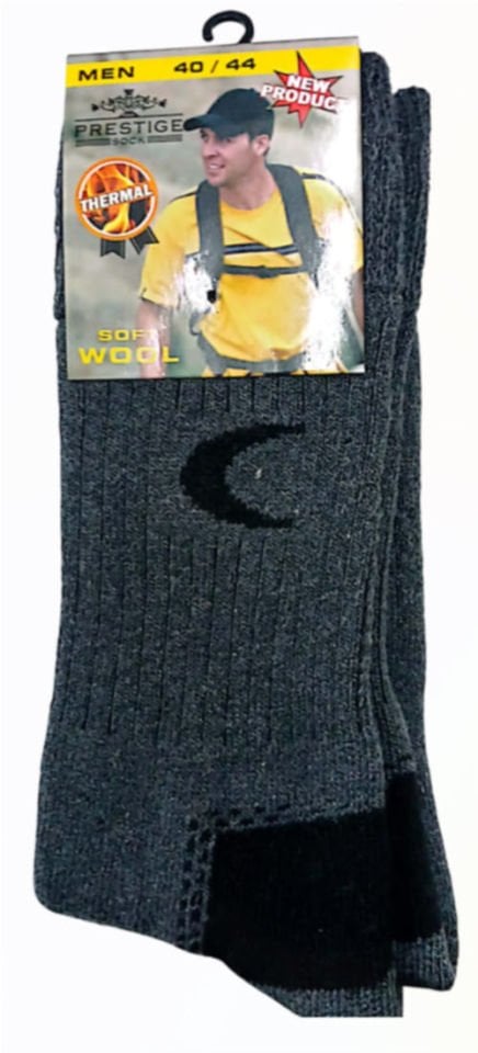 Prestij Kalın Yün Havlu Erkek Çorabı 6'lı