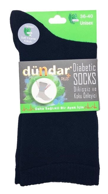 Dündar Plus Kadın Bambu Diyabetik Çorap 6'lı