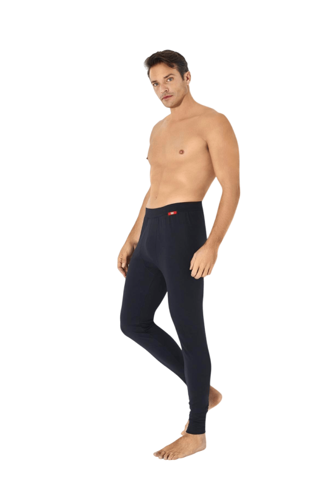 Erkek Isıtıcılı Termal İçlik Alt Siyah