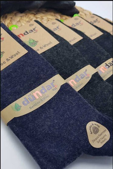 Dündar Erkek Bambu Yün Çorap 6'lı