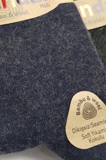 Dündar Erkek Bambu Yün Çorap 6'lı