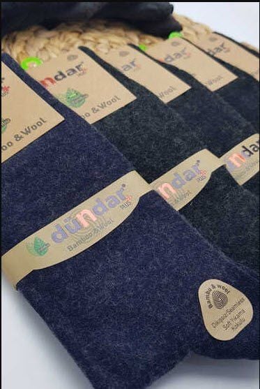 Dündar Erkek Bambu Yün Çorap 12'li