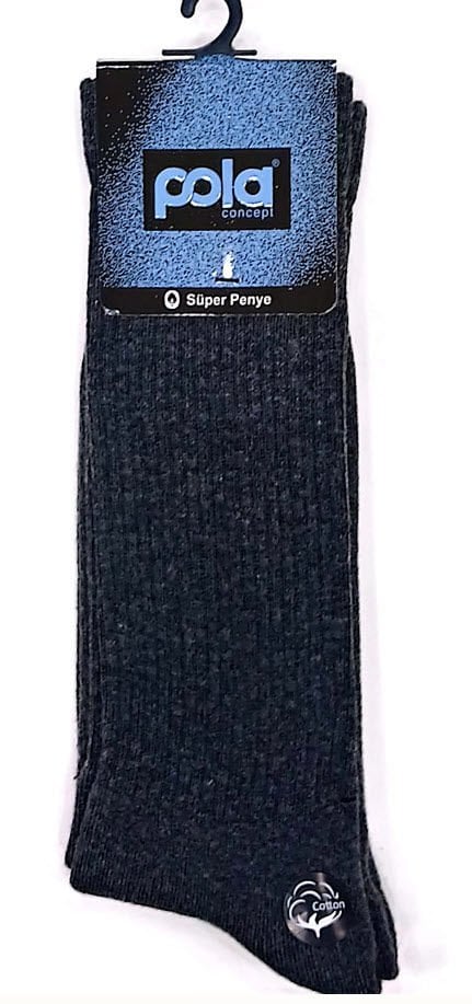 Pola Erkek Bambu Havlu Çorap 12'li