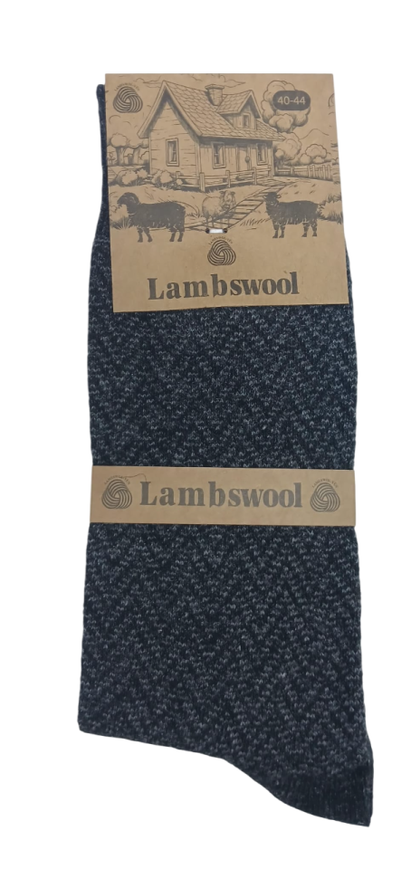 Miss Bella Kışlık Lambswool Yün Erkek Çorap 6'lı