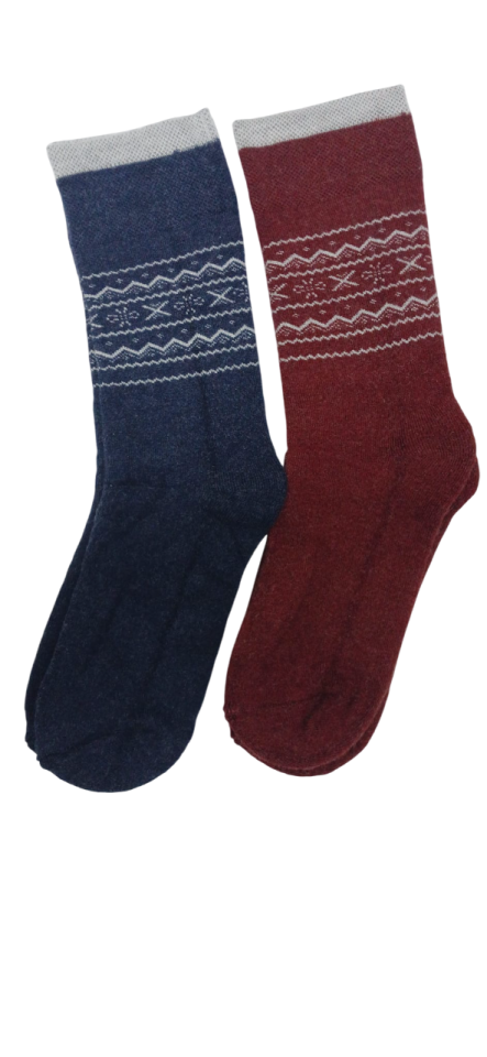 Miss Bella Bayan Angora Kışlık Yün Çorap 12'li