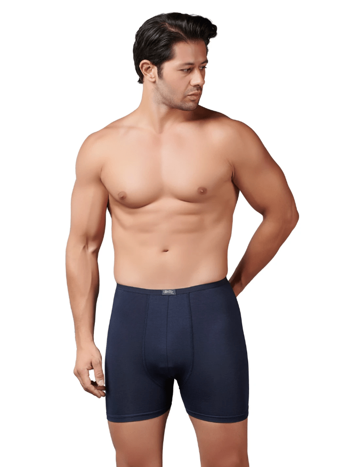 Gümüş Erkek Bambu İnce Bel Elastan Boxer 12'li 8007 ANTRASİT - M