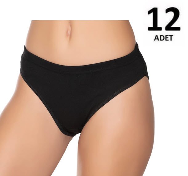 Gümüş  Kadın Riban Bikini 12'li 5001