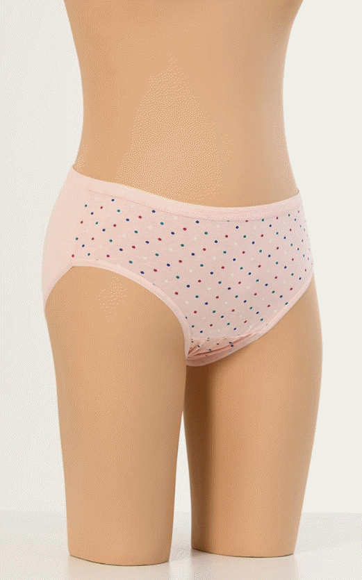 Dondeza Düz Kız Çocuk Külot 6'lı