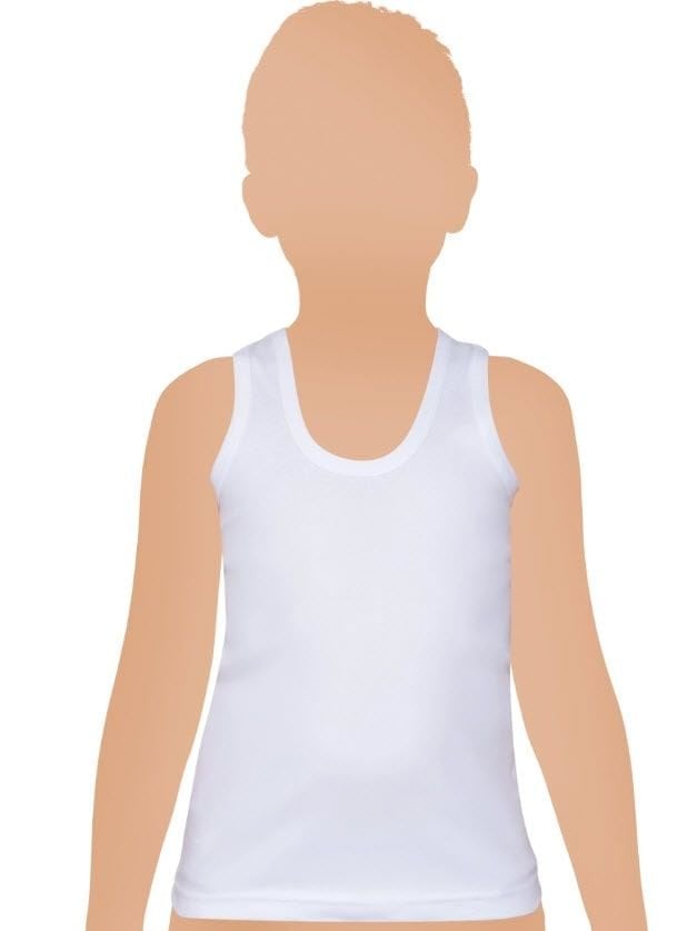 Gümüş Erkek Çocuk Ribana Atlet 3023