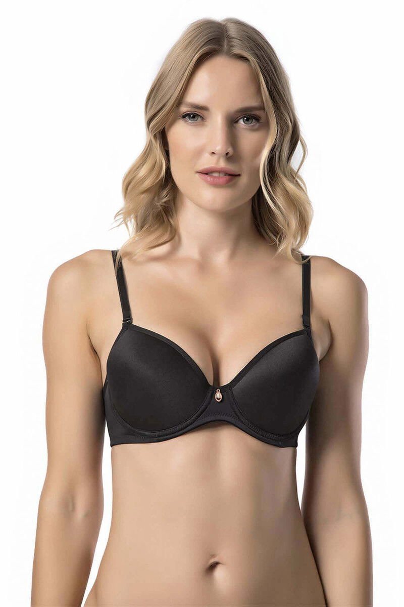 Le Jardin Soft Micro Desteksiz Sütyen LJ-9700 SİYAH - 75