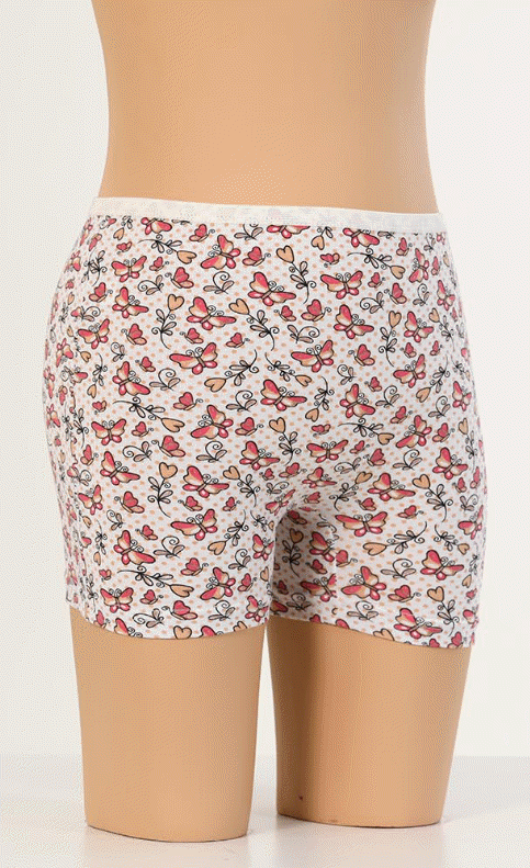 Dondeza Desenli Kız Çocuk Boxer 6'lı