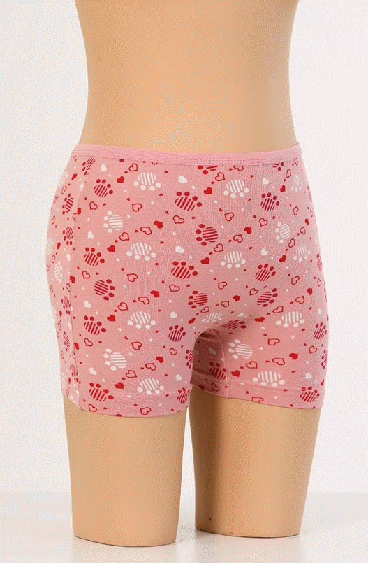 Dondeza Desenli Kız Çocuk Boxer 6'lı