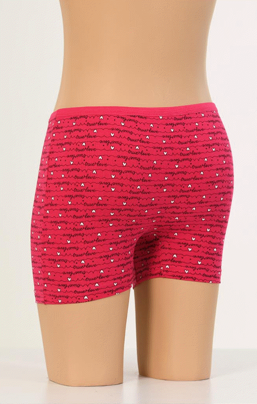 Dondeza Desenli Kız Çocuk Boxer 6'lı