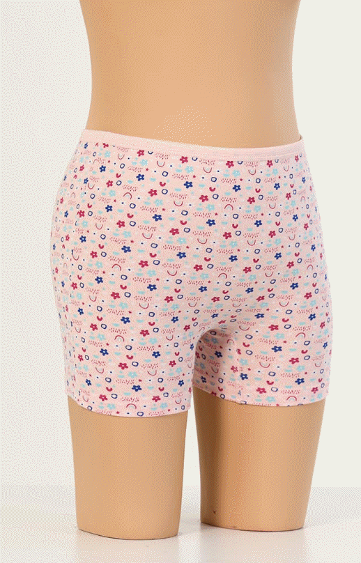 Dondeza Desenli Kız Çocuk Boxer 12'li