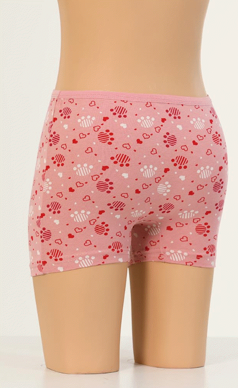 Dondeza Desenli Kız Çocuk Boxer 12'li