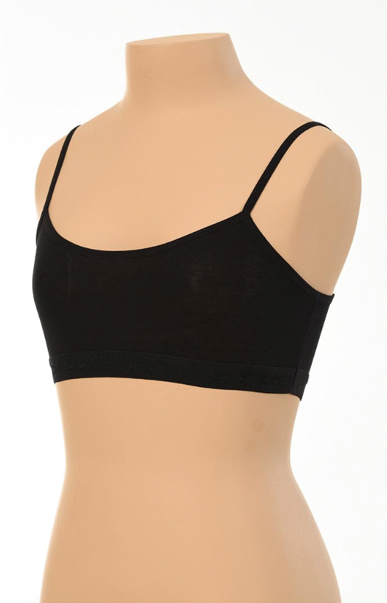 Dondeza Düz İp Askılı Kız Çocuk Büstiyer 6'lı