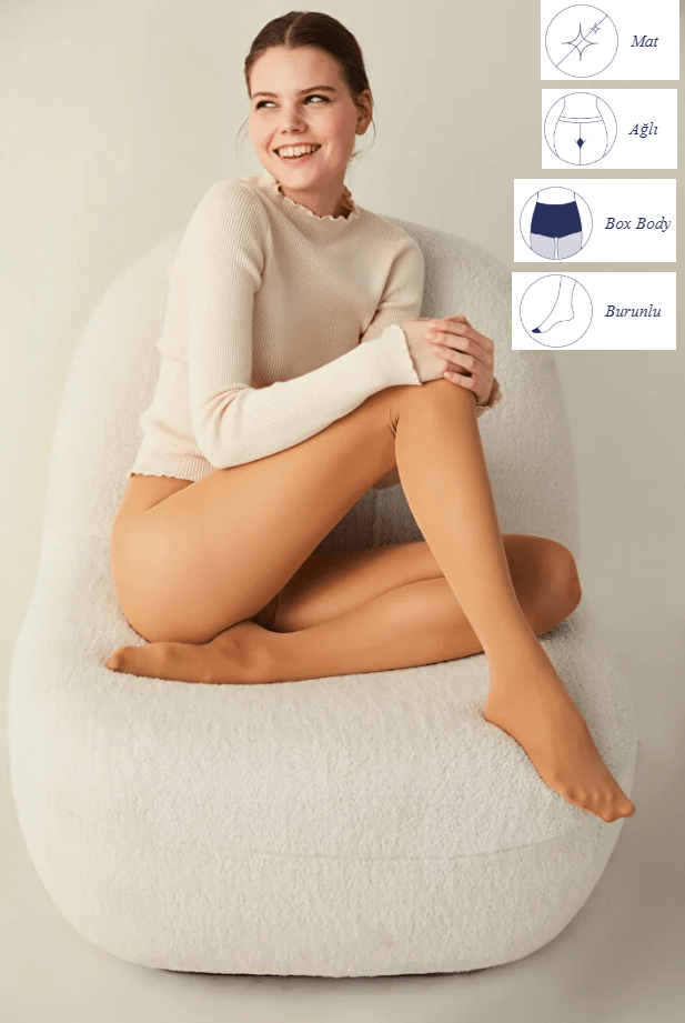 Penti Mikro 40 Külotlu Çorap / Ten (57)