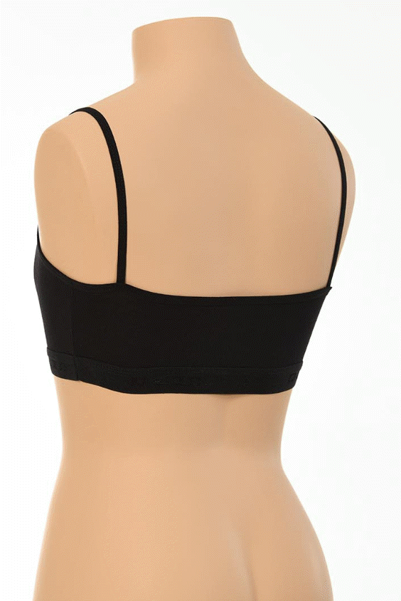 Dondeza Düz İp Askılı Kız Çocuk Büstiyer 12'li