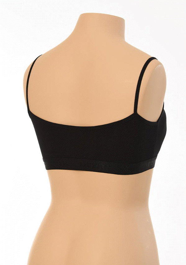 Dondeza Düz İp Askı Petli Kız Çocuk Büstiyer 6'lı