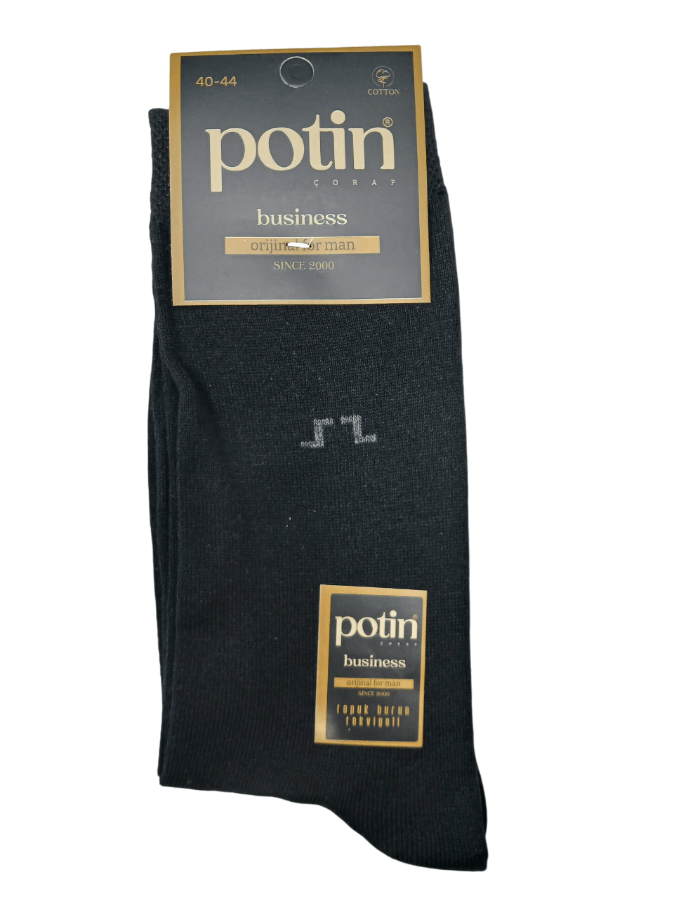 Potin Coton Erkek Business Likralı Çorap 12' li