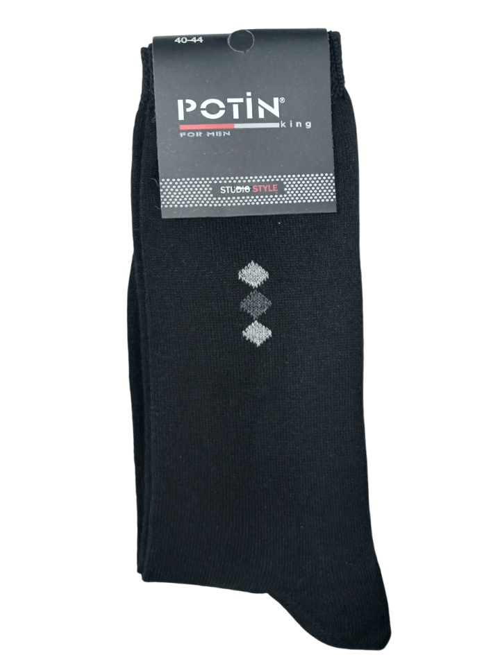 Potin Erkek Likralı Çorap 12'li