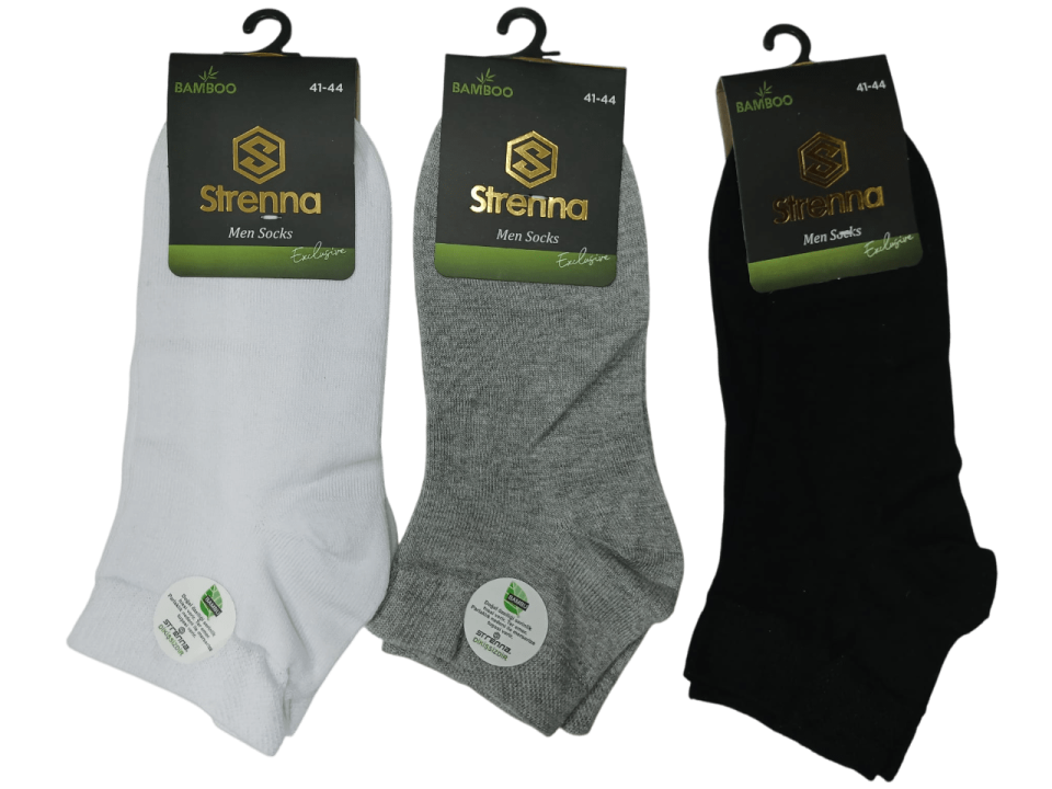 Strenna Erkek Bambu Patik 12'li