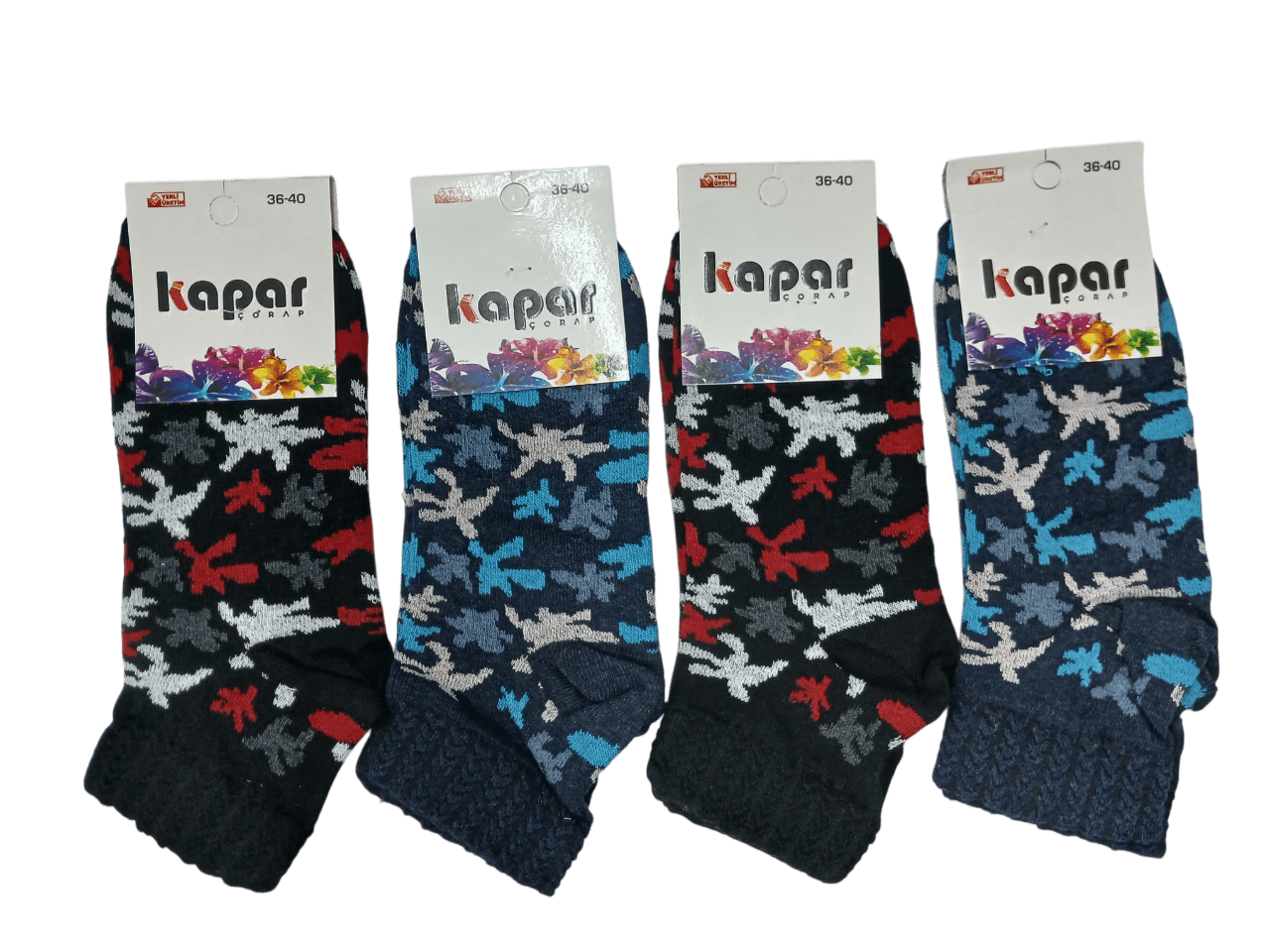 Kapar Bayan Likralı Penta Patik 12' li