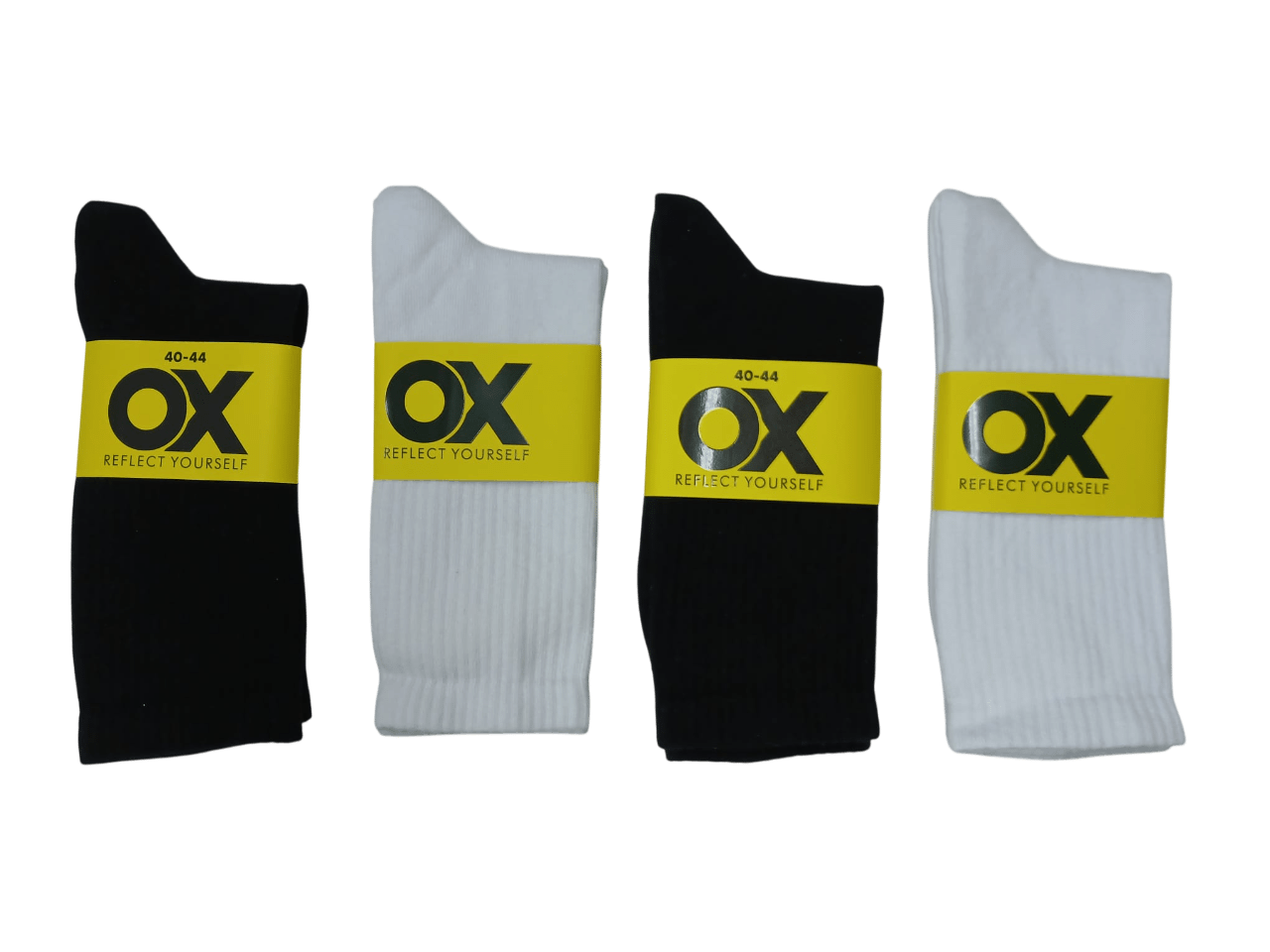 OX Erkek Likralı Kolej Çorap 12'li