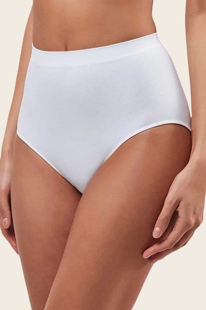 Layza Form Dikişsiz İz Yapmaz Yüksek Bel Bayan Slip Külot 12'li  11001