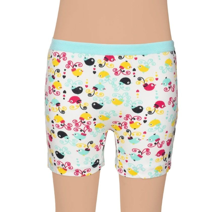 Gümüş Kız Çocuk Likralı Empirme Boxer 3072