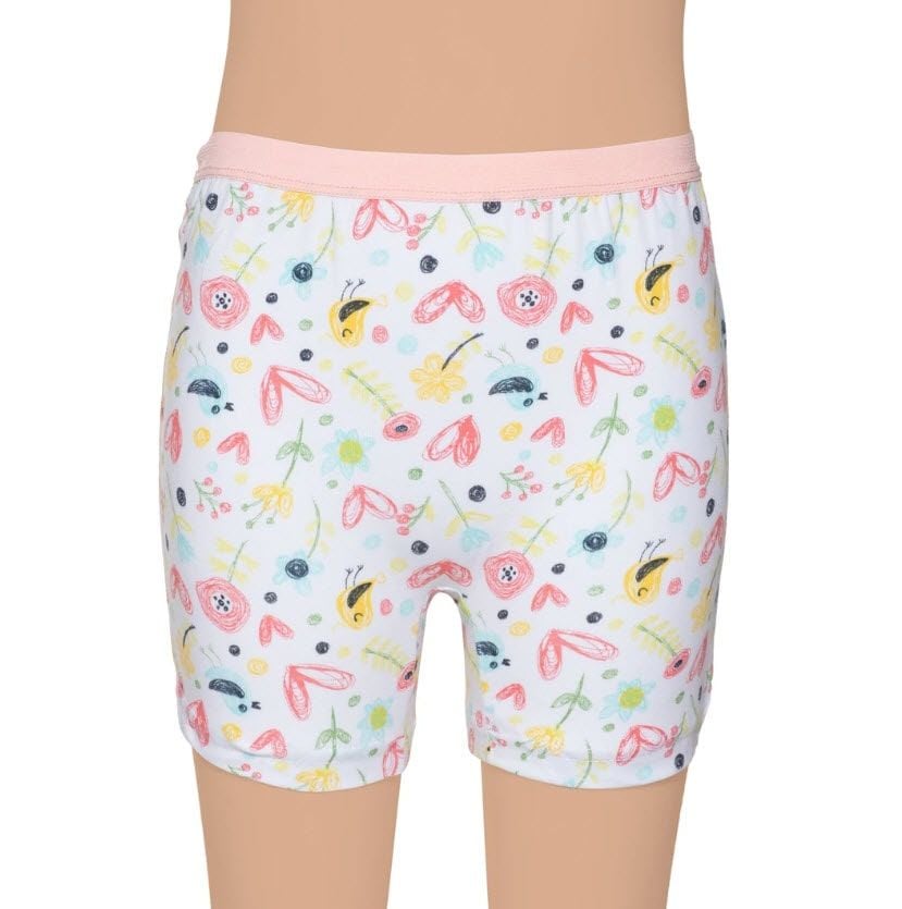 Gümüş Kız Çocuk Likralı Empirme Boxer 3072