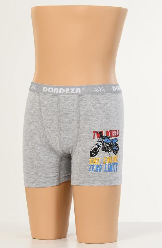 Dondeza Baskılı Erkek Çocuk Boxer 12'li