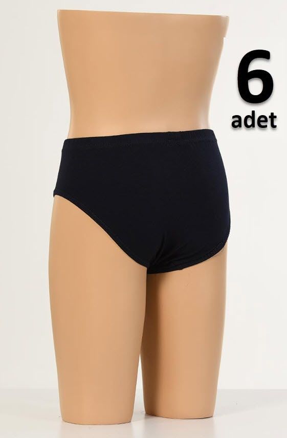 Dondeza Baskılı Erkek Çocuk Slip 6'lı