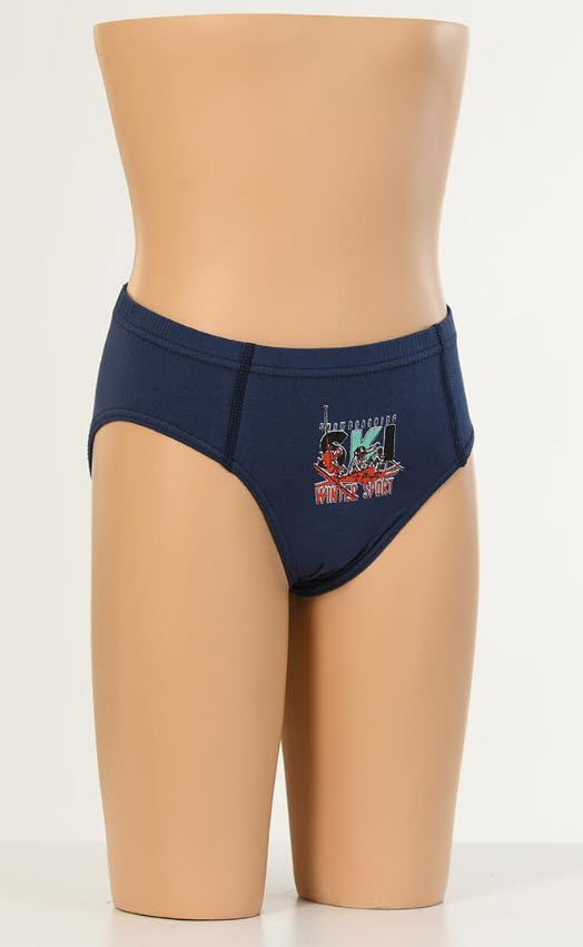 Dondeza Baskılı Erkek Çocuk Slip 12'li