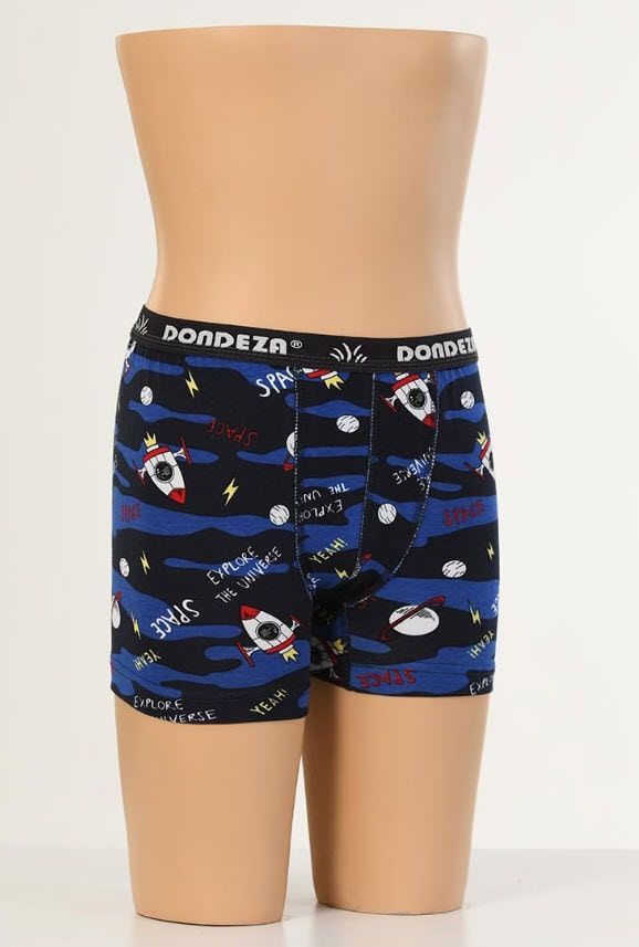 Dondeza Desenli Erkek Çocuk Bozer 6'lı